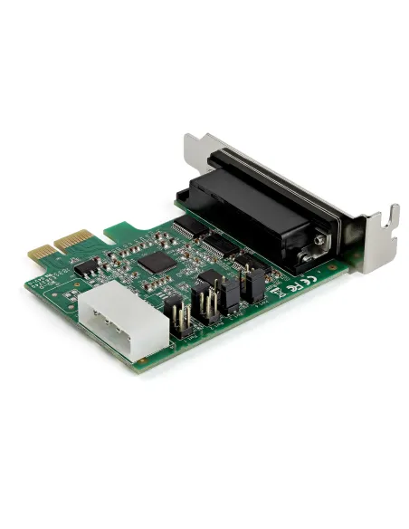StarTech.com Scheda adattatore seriale PCI Express RS232 a 4 porte - Scheda controller host seriale PCIe RS232 - PCIe a seriale