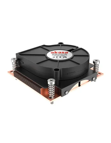 Akasa AK-CC7401BP01 sistema di raffreddamento per computer Processore Raffreddatore d'aria 7,5 cm Nero 1 pz