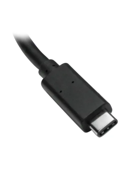 StarTech.com Hub USB 3.0 (5Gbps) a 3 porte con USB-C e Ethernet Gigabit - Include Adattatore di Alimentazione