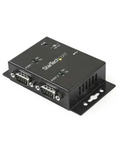 StarTech.com Hub adattatore USB a seriale 2 porte per montaggio a parete con clip per guide DIN