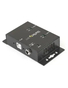 StarTech.com Hub adattatore USB a seriale 2 porte per montaggio a parete con clip per guide DIN 2