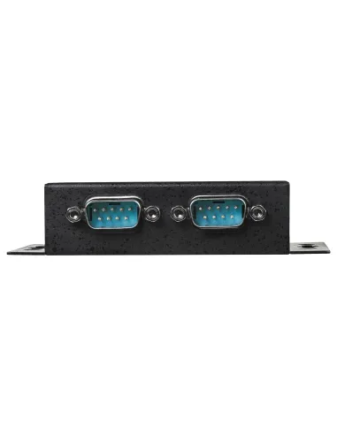 StarTech.com Hub adattatore USB a seriale 2 porte per montaggio a parete con clip per guide DIN