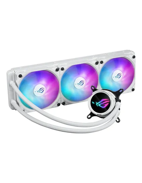 ASUS ROG Strix LC III 360 ARGB White Edition Processore Kit di raffreddamento a liquido 12 cm Bianco