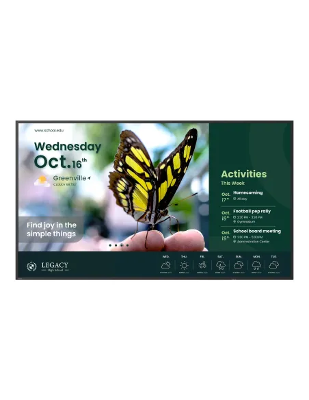 BenQ ST5504 Pannello piatto per segnaletica digitale 139,7 cm (55") LCD 350 cd m² 4K Ultra HD Nero Processore integrato Android