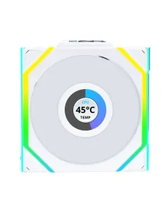 Lian Li UNI FAN SL Wireless LCD 120 Reverse Blade Case per computer Ventilatore 12 cm Bianco 1 pz 2
