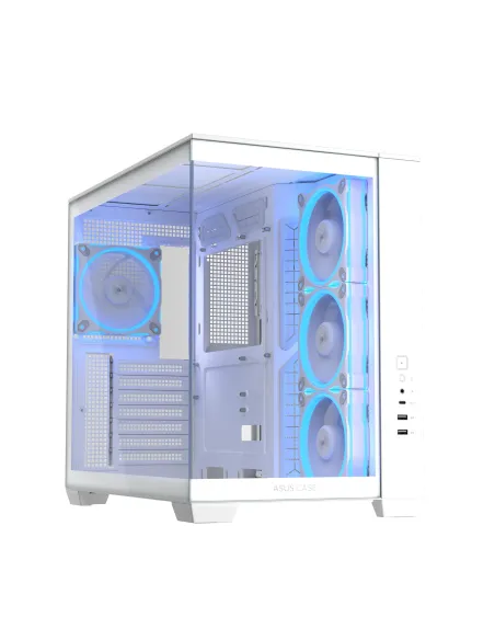 ASUS A32 Plus TG ARGB White Midi Tower Bianco