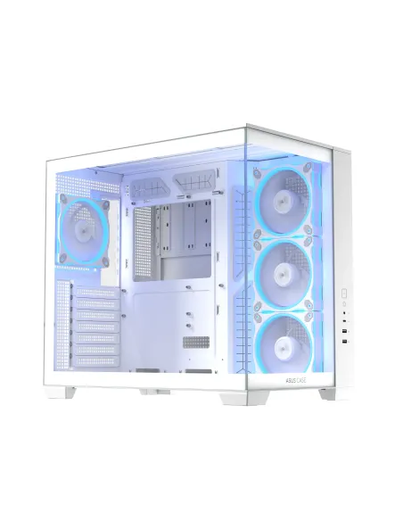 ASUS A32 Plus TG ARGB White Midi Tower Bianco