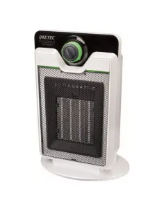 Termoventilatore Imetec 4033 COMPACT Eco ceramic Cfh1 100 White e Blac