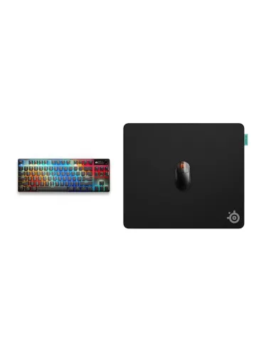 Steelseries 63432 tappetino per mouse Tappetino per mouse per gioco da computer Nero
