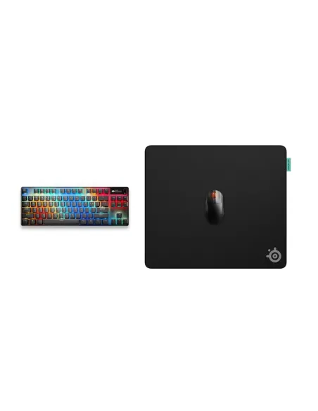 Steelseries 63432 tappetino per mouse Tappetino per mouse per gioco da computer Nero