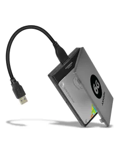 Axagon ADSA-1S6 contenitore di unità di archiviazione Box esterno HDD SSD Nero 2.5"