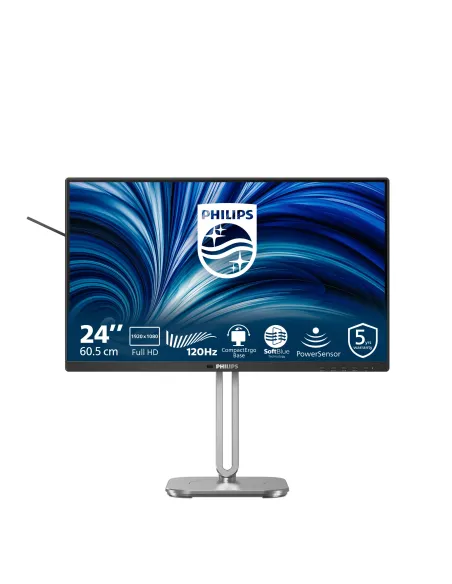 Philips Serie 4000 24B2N4200 00 Monitor PC 60,5 cm (23.8") 1920 x 1080 Pixel Full HD LCD Grigio