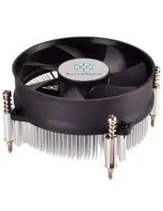 Silverstone NT09-115X Processore Refrigeratore 9,2 cm Alluminio, Nero