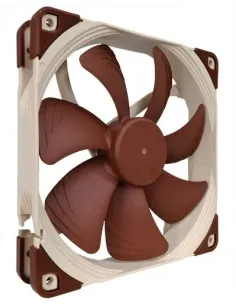 Noctua NF-A14 PWM Case per computer Ventilatore 14 cm Marrone