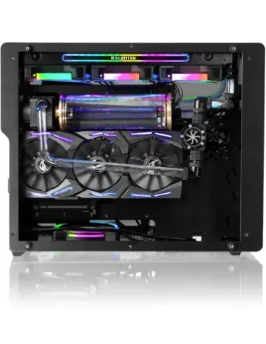 RAIJINTEK Ophion M Evo ALS Midi Tower Nero, Trasparente