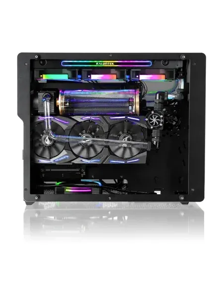 RAIJINTEK Ophion M Evo ALS Midi Tower Nero, Trasparente