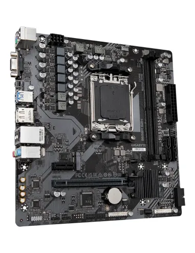 GIGABYTE B650M S2H Scheda madre - AMD Ryzen serie 9000, VRM a 5+2+2 fasi, fino a 6400 MHz DDR5 (OC), 1xPCIe 4.0 M.2, LAN GbE,