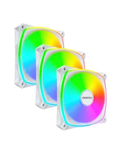 Montech RX120 PRO Case per computer Ventilatore 12 cm Bianco 3 pz