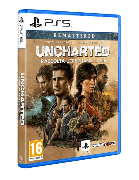 Sony Uncharted Raccolta L'Eredità dei ladri Collezione Inglese, ITA PlayStation 5