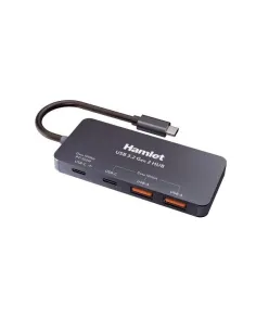 HUB 4 PORTE USB-A + USB-C + PD100W 2
