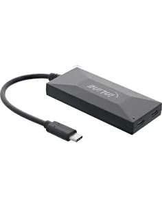 InLine Hub USB 3.2 Gen.1, da USB-C a 2 porte USB-C e 3 porte USB-A, con alim.