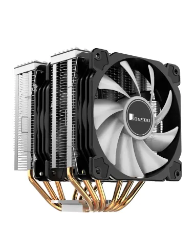 Jonsbo CR-2000GT sistema di raffreddamento per computer Processore Refrigeratore 12 cm Nero 1 pz