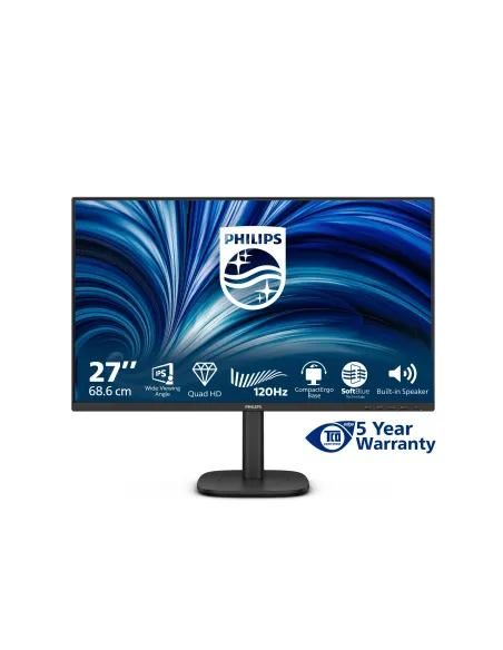 Philips 27B2N3500J 00 Monitor PC 68,6 cm (27") 2560 x 1440 Pixel 2K LCD Nero