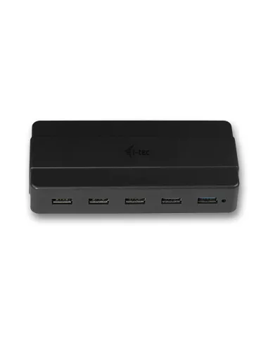 i-tec U3HUB742 hub di interfaccia USB 3.2 Gen 1 (3.1 Gen 1) Type-B 5000 Mbit s Nero