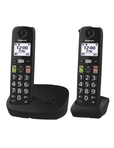 Panasonic KX-TGU112 Telefono DECT Identificatore di chiamata Nero
