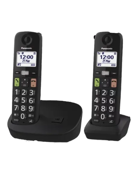 Panasonic KX-TGU112 Telefono DECT Identificatore di chiamata Nero