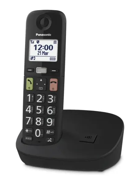 Panasonic KX-TGU112 Telefono DECT Identificatore di chiamata Nero