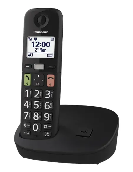 Panasonic KX-TGU112 Telefono DECT Identificatore di chiamata Nero