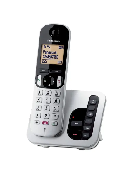 Panasonic Telefono cordless digitale con segreteria telefonica KX-TGC260