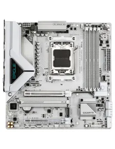 GIGABYTE B850M EAGLE WIFI6E ICE Scheda Madre – CPU AMD Ryzen serie 9000, VRM digitale a 8+2+2 fasi, fino a 8200 MHz DDR5 (OC), 2