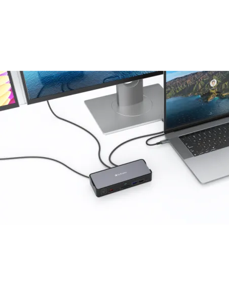 Verbatim CDS-15 Cablato USB 3.2 Gen 1 (3.1 Gen 1) Type-C Nero, Grigio