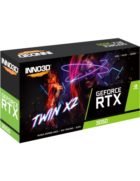 INNO3D GeForce RTX 3050 Twin X2 V2, 8192 MB GDDR6