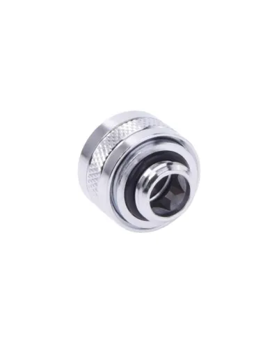 Alphacool Eiszapfen Pro Anschluss 13mm Hardtube Fitting G1/4, 6-Pack - chrome