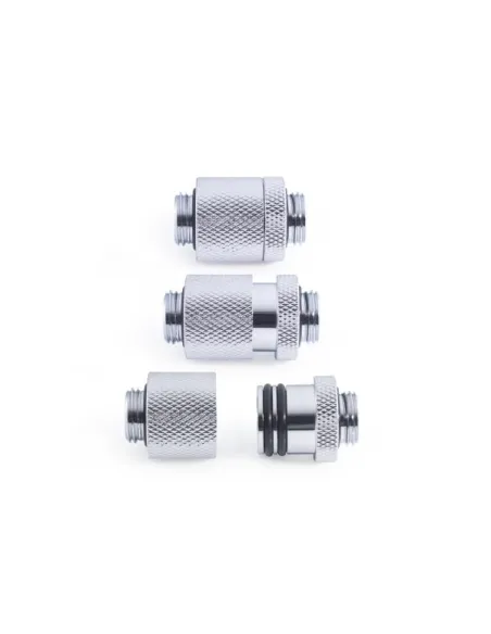 Alphacool ES D-Plug, 20-35mm, G1/4 AG auf G1/4 AG - chrome