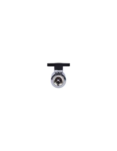 Alphacool Eiszapfen 2 Wege Kugelhahn G1/4 - chrome