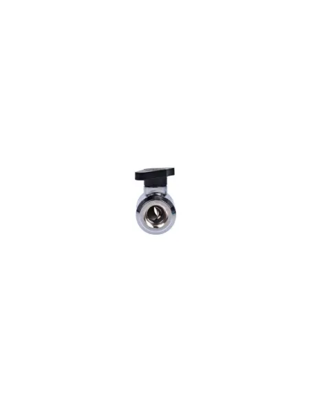 Alphacool Eiszapfen 2 Wege Kugelhahn G1/4 - chrome
