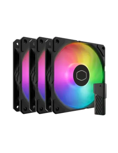 Cooler Master SickleFlow Edge 120 ARGB 3-Pack Fan Kit Case per computer Ventilatore 12 cm Nero 1 pz