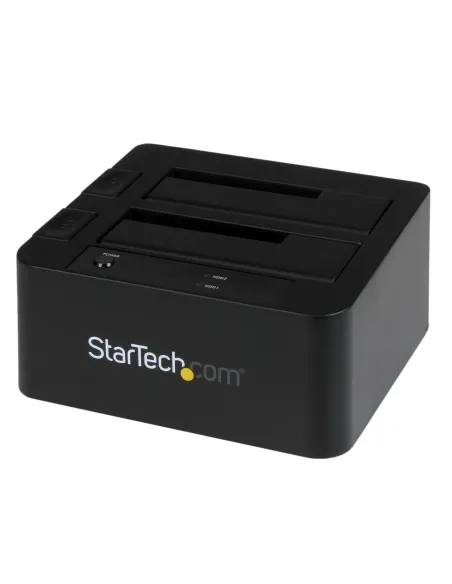 StarTech.com Docking Station USB 3.0 per doppio Hard Disk SATA eSATA SSD da 2,5" 3,5" con UASP