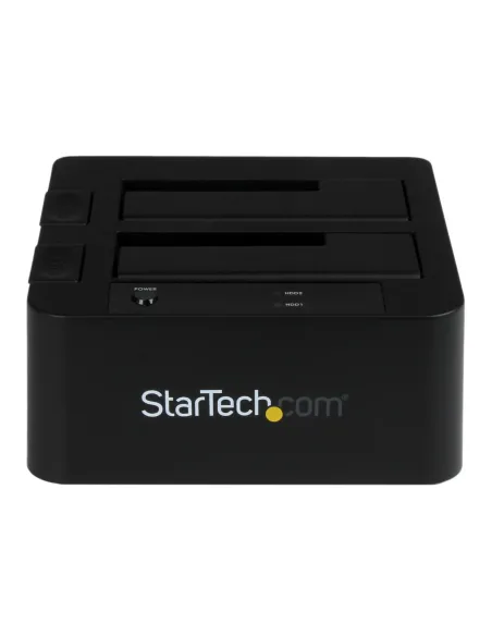 StarTech.com Docking Station USB 3.0 per doppio Hard Disk SATA eSATA SSD da 2,5" 3,5" con UASP