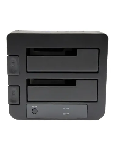 StarTech.com Docking Station USB 3.0 per doppio Hard Disk SATA eSATA SSD da 2,5" 3,5" con UASP