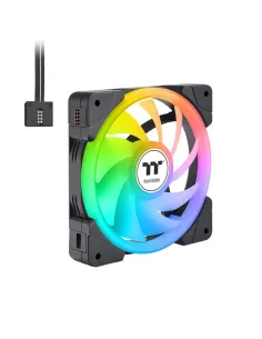 Thermaltake SWAFAN EX12 ARGB Case per computer Raffreddatore d'aria 14 cm Nero 3 pz