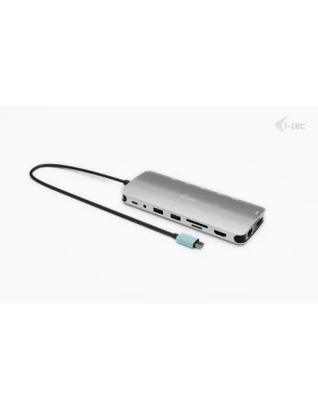 i-tec Metal USB-C Nano 3x Display Dock, 2x HDMI 1x USB-C video + Power Delivery 140W