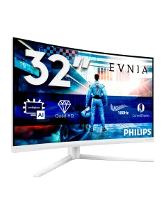 Philips Evnia 5000 32M2C5501 00 Monitor PC 80 cm (31.5") 2560 x 1440 Pixel Quad HD LCD Bianco 2