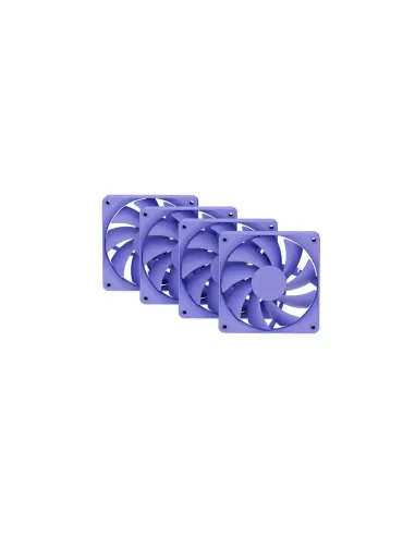 HYTE FAN- -FA12-TM-4 sistema di raffreddamento per computer Processore Ventilatore 12 cm Viola 4 pz