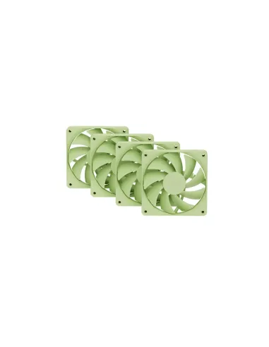 HYTE FAN- -FA12-MM-4 sistema di raffreddamento per computer Processore Ventilatore 12 cm Verde 4 pz