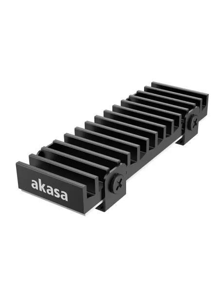 Akasa Gecko Pro Unità allo stato solido Dissipatore di calore Radiatore Nero 1 pz